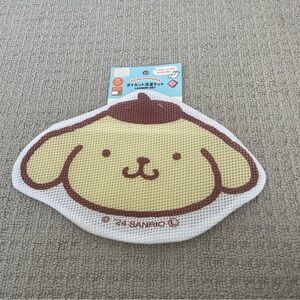 New Sanrio pompompurin mesh laundry net bag